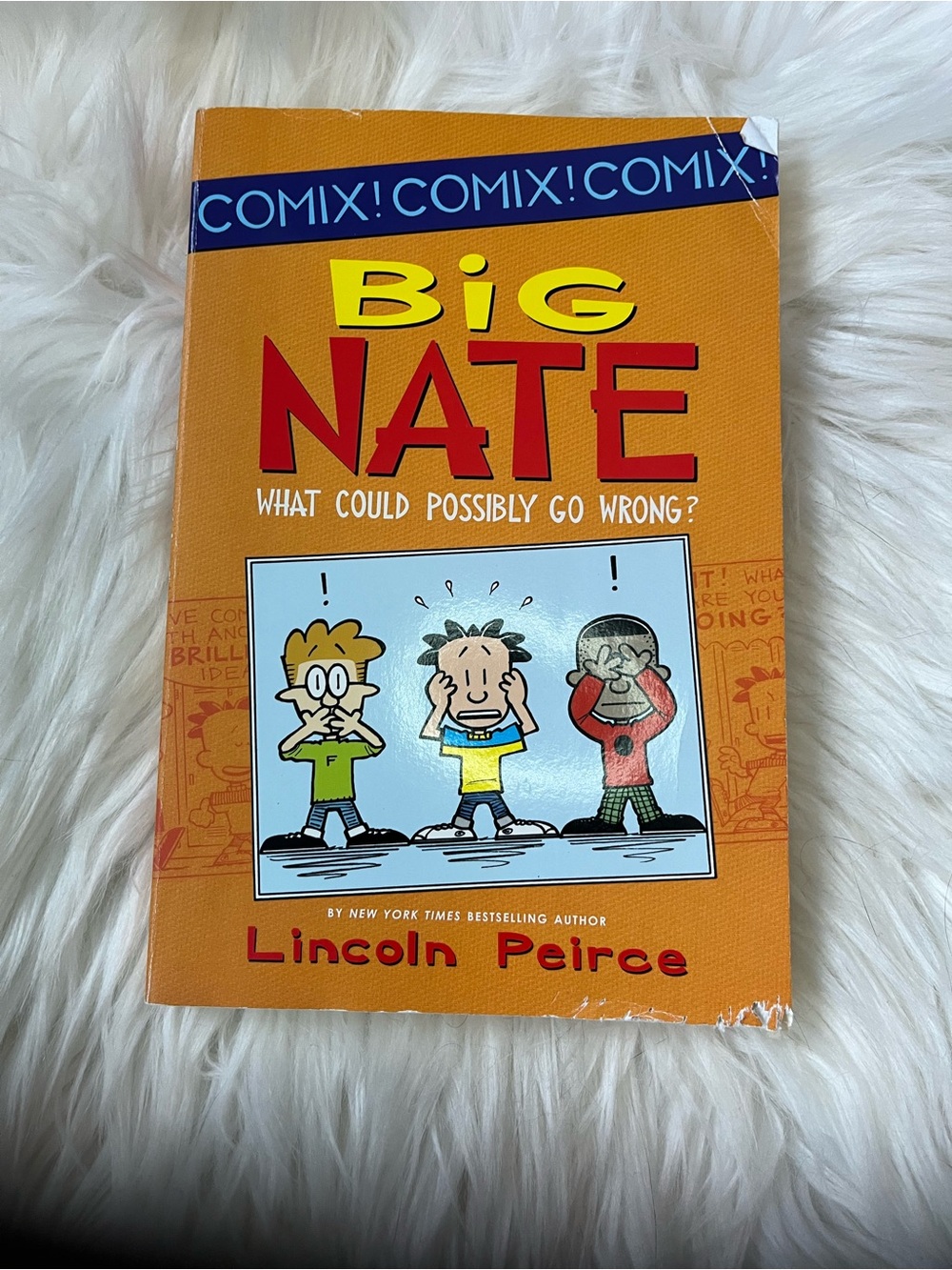 Big Nate: What Could Possibly Go Wrong? - Orange Coffee Table Book by
